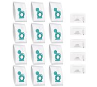 12 sacchetti per aspirapolvere Miele Guard L1/Guard S1/Guard M1 | 12 sacchetti per aspirapolvere + 5 filtri in cotone