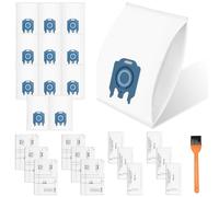 12 sacchetti per aspirapolvere Miele Hyclean 3D GN con aspirapolvere Miele GN per aspirapolvere Miele GN 3D Classic C1 Complete C2 C3, S2,S5,S8, S400 S600 S800 Serie Sacchetti di ricambio