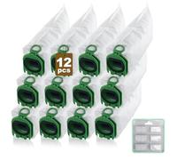 12 sacchetti per aspirapolvere Vorwerk Folletto VB100 VB 100 FP100 FP 100 Sacchetti per aspirapolvere Vorwerk Folletto VB100 FP100