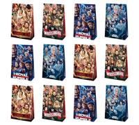 12 sacchetti per feste a tema wrestling, per ragazzi, ragazze, bambini, decorazioni per feste (WWE)