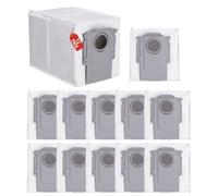 12 Sacchetti Ricambio per Roborock Q Revo/Qrevo Pro/Qrevo MaxV/Qrevo S/Qrevo master/Qrevo Slim/Qrevo Curv/Qrevo Curv S5X/Qrevo Edge/Saros 10R Aspirapolvere