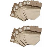 12 SACCHETTI SACCHI BUSTE FILTRO CARTA ASPIRAPOLVERE FOLLETTO VORWERK VK130 131