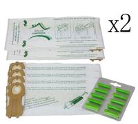 12 SACCHI SACCHETTI TESSUTO MICROFIBRA + 20 PROFUMATORI FOLLETTO VK120 121 122