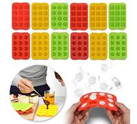12 Scatole Silicone Ice Cube Cioccolato Gelatina Pudding Stampo Cucina Strumenti Prestazioni Affidabili