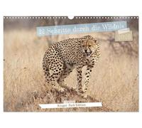 12 Schritte durch die Wildnis, Kruger Park Edition (Wandkalender 2026 DIN A3 quer), CALVENDO Monatskalender: Ein Kalender, der mit 12 poetischen ... Afrikas in jedem Monat zum Leben erweckt.