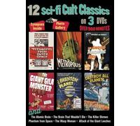 12 Sci-Fi Cult Classics on 3 DVDs (DVD) James Best Ken Curtis Ingrid Goude
