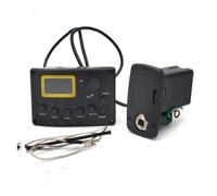 12 Set Equalizzatore EQ A 4 Bande Preamplificatore EQ Per Chitarra Acustica Con Microfono E Sintonizzatore Pickup Per Chitarra