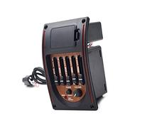 12 Set Preamplificatore Per Chitarra Acustica A 5 Bande EQ A 5 Bande Equalizzatore Pickup Sintonizzatore Piezo Pickup Per Chitarra Classica Sostituzione del pickup per chitarra acustica (Color : 01)
