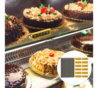 12 set Tabelloni dei prezzi delle materie prime Cartelli dei prezzi del centro