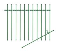 12 Sets Pali Di Supporto Per Piante Palo Sostegno Stelo Singolo Da Giardino