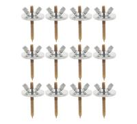 12 Sets Viti Per Supporto Uccelli Accessori Posatoi Con Guarnizioni