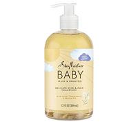(12) - SheaMoisture Baby Wash & Shampoo for All Skin Types Raw Shea, Chamomile & Argan Oil Baby Wash and Shampoo with Frankincense & Myrrh to Help Cleanse 384ml