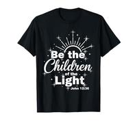 12 Siate i Figli del Versetto biblico cattolico Leggero Maglietta