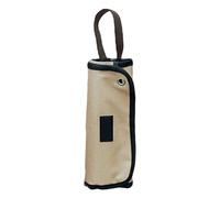 12 slot Borsa per custodie a roll-up portatile-robusto involucro in tessuto, organizzatore di risparmio spaziale | Porta di posate da viaggio, rotolo di stoccaggio Multi Tool per campeggio, lezioni di