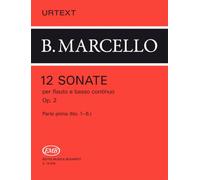 12 Sonate op. 2 per flauto e basso continuo - Parte prima (No. 1 - 6)