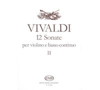 12 sonate per violino e basso continuo ii violon