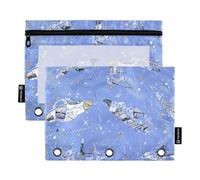 12 Space Wars Stars (3) tasche per raccoglitori ad anelli con fori per raccoglitori per accessori di cancelleria per la scuola, 12 stelle di guerre spaziali (3), 1 sizex2, cartone animato, 12 Stelle