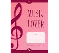12-Staff Blank Sheet Music Notebook for Musicians, Music Students and Composers: 108 Pages | Large A4 Format (8.27" x 11.69") | Deep Rose Pink Cover | SoundyVoid