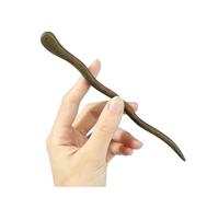 12 stili cinesi vintage forcine per capelli in legno di sandalo verde, bastoncini etnici per donne e ragazze, accessori per capelli regalo (stile 11)