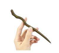 12 stili cinesi vintage forcine per capelli in legno di sandalo verde, bastoncini etnici per donne e ragazze, accessori per capelli regalo (stile 3)
