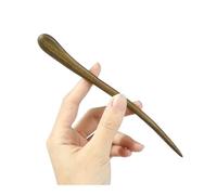 12 stili cinesi vintage forcine per capelli in legno di sandalo verde, bastoncini etnici per donne e ragazze, accessori per capelli regalo (stile 2)