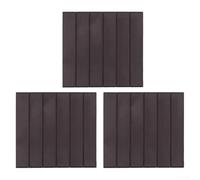 12 strisce di copertura per pannelli elettrici, senza bisogno di attrezzi, per griglie di moduli DIN da 54 x 50 mm, protezione antipolvere nero, giallo, rosso, bianco, per scatola dei fusibili