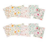 12 strofinacci svedesi per cucina, riutilizzabili, ad asciugatura rapida, asciugamani di carta per lavare i piatti, panni svedesi assorbenti, ad asciugatura rapida, spugna svedese, decorazione con