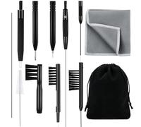 12 strumenti per la pulizia degli apparecchi acustici, multiuso, per auricolari, tastiera, auricolari