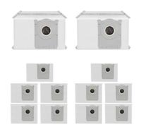 12 Stück Staubbeutel kompatibel mit Ecovac Deebot X11 Pro Omni X9 Pro Omni X8 Pro Omni T50 Pro Omni T80 Omni T30C Pro Omni Hochleistungs Staubsaugerbeutel Ersatzteile