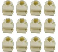 12 supporti per tubi del freno, clip per tubo del freno, 5Q0611797B, VW Golf 2 3 4, supporto per il tubo dell'olio di un'automobile, per Volkswagen Audi, Golf, raccordi per tubi del freno