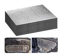 12 tappetini isolanti da 5 mm, per auto, 40 x 25 cm, isolanti, autoadesivi, isolanti, assorbenti, impermeabili, ignifughi