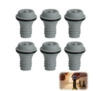 12 tappi per bottiglie di vino, tappi sottovuoto riutilizzabili, per conservare la freschezza e il sapore del vino, compatibili con pompa Vacu Vin