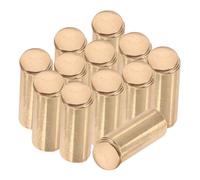 12 terminali in metallo per coulisse e in zinco