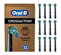 12 Testine Ricambio Oral-B ProCross Action Black Nero per Spazzolino Elettrico