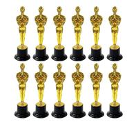 12 Trofei Golden Man, Regali Premio, Trofei Per Bambini, Trofei Del Vincitore, Souvenir Trofei, Adatti A Varie Attività Competitive Nelle Scuole E Nelle Comunità