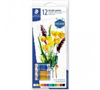 12 tubi colori acrilici- 12ml- DESIGN JOURNEY STAEDTLER