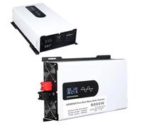 12 V 24 V 48 V 60 V DC a 110/220 V AC split phase con batteria AC, inverter solare a bassa frequenza fuori rete per casa (6000 W, 12 V)