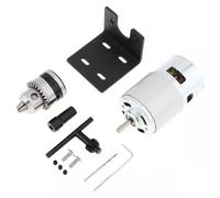 12 V-24 V 775 Tornio Presse Motore B10 Mandrino Staffa di Montaggio Mandrino Chiave Chiave for La Lavorazione Del Legno Fresatura Strumenti di Perforazione macchina