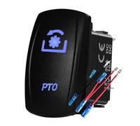 12 V/24 V Luce Illuminata Pulsante Interruttore A Bilanciere Alto Basso Zombie Faretti Per Auto Camion Camper Barche Marine Pulsante Momentaneo (PTO)