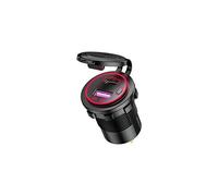 12 V 24 V QC3.0 USB Tipo C PD Caricabatteria Da Auto Veloce Con Interruttore di Alimentazione Per Moto Marine Barca SUV ATV Cellulare Tablet Caricabatteria Da Auto Veloce Usb C
