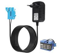 12 V Caricabatterie universale compatibile con Peg Perego, trattori John Deere, Gator XUV, Polaris Outlaw, Citrus, RZR 900 moto, SUV, ATV, auto per veicoli elettrici per bambini, cavo da 2 m