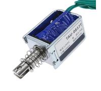 12 V DC Elettromagnete 24 VDC Hub 0 - 10 mm Pull Push Elettromagnete Solenoid TAU-0837T 1 Pcs (TAU-0837T, 24 V)