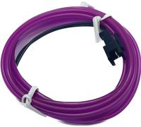 12 V Illuminazione Ambientale Interna Neon EL Wire Rope Fibreottico Per Vector