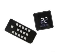 12 V per controllo della ventola PWM con telecomando e display digitale, regolatore di ventola PC a 4 pin per alimentatore di rete Type-C PD/QC 60 W, regolazione della velocità continua per router e