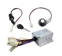 12 v24v36v48v250w350w500w800w1000w controller del motore il potenziometro blocca la suite dispositivo di regolazione della velocità di posizionamento(250W 12V)