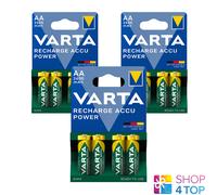 12 VARTA Recharge Batteria Power Aa Hr6 1.2V 2600Mah Nimh Mignon Stilo New