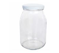 12 Vasetti in vetro 1062 ml per confetture-marmellate