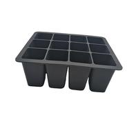 12 vassoi per la germinazione della propagazione della griglia in silicone