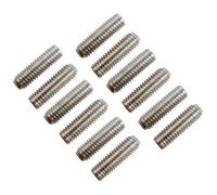 12 Viti Di Regolazione Dell'altezza Della Sella Della Cordiera Del Ponte Della Chitarra In Argento Da 12 Pezzi Per Parti Di Chitarra Elettrica Accessorio per Chitarra Strumento