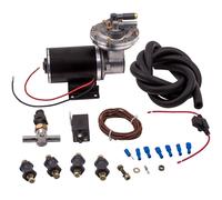 12 Volt Electric Vacuum Pump Kit for Power Brake Systems 18" to 22" Nuovo